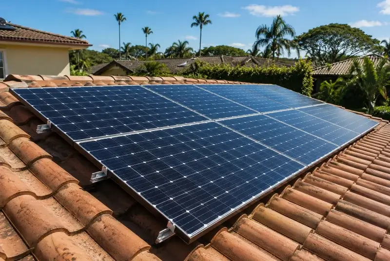 Installation de panneaux solaires à Buléon